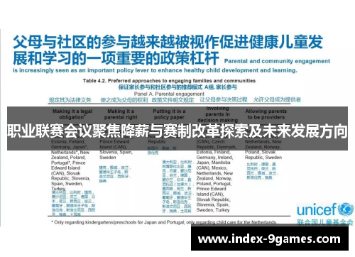 职业联赛会议聚焦降薪与赛制改革探索及未来发展方向