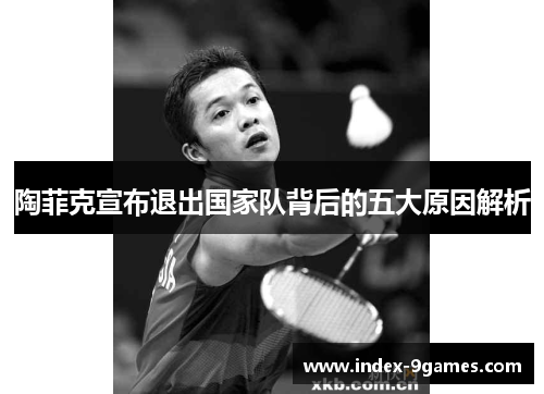 陶菲克宣布退出国家队背后的五大原因解析 陶菲克宣布退出国家队背后的五大原因解析